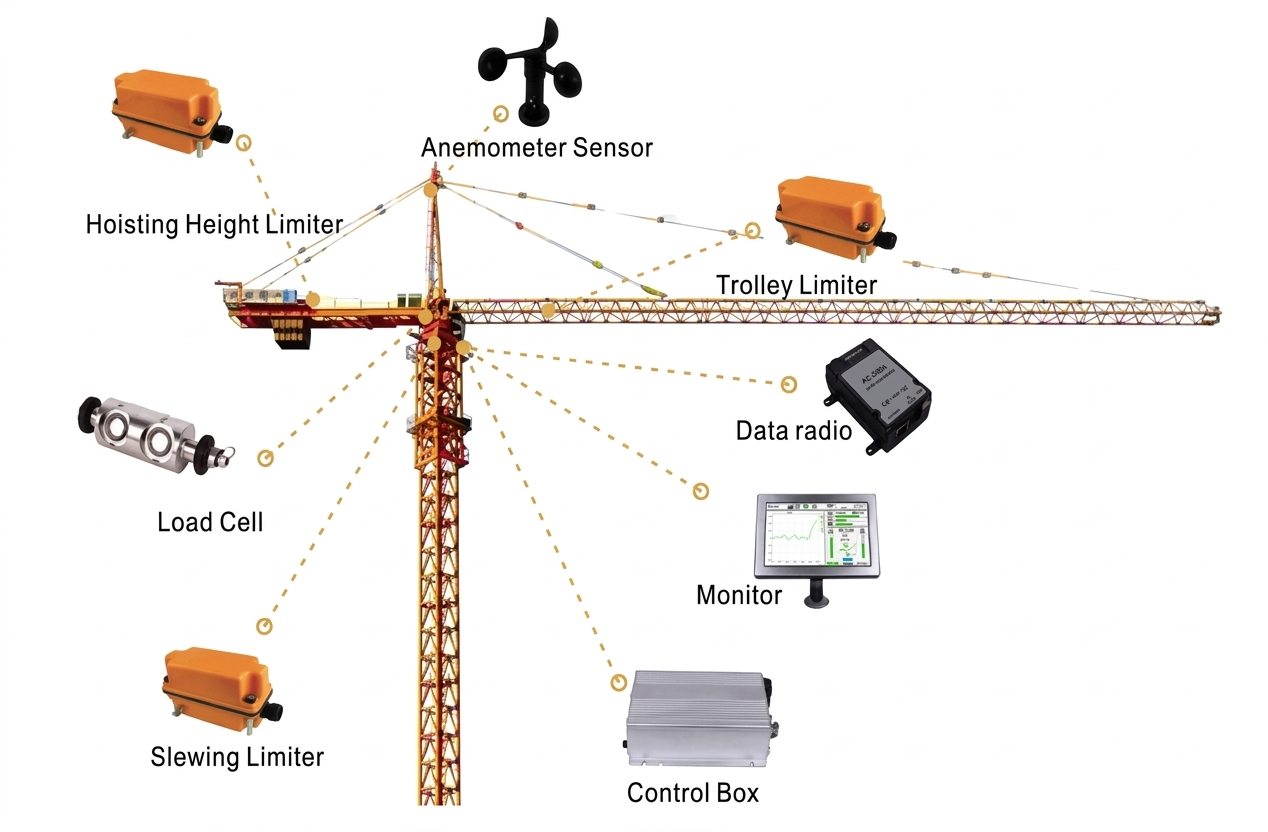Anti Collision Device and Safe Load Indicator System