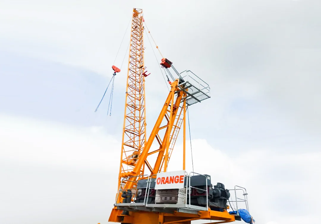 Luffing Crane for Tight Space Construction Projects